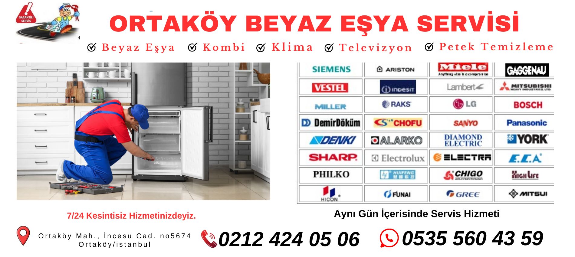 Ortaköy Beyaz Eşya 